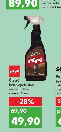 Kaufland Čistič krbových skel nabídka