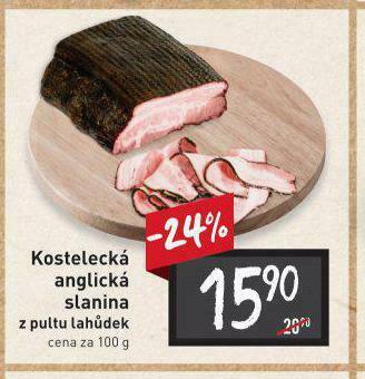 Billa Anglická slanina nabídka