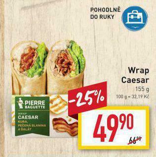 Billa Wrap caesar nabídka