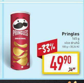 Billa Pringles nabídka
