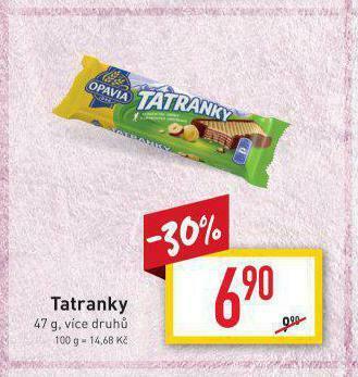 Billa Tatranky nabídka