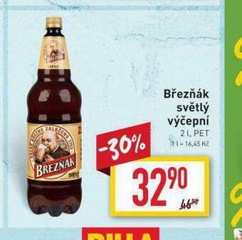 Billa Pivo březňák nabídka