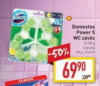 Billa Domestos wc závěs nabídka