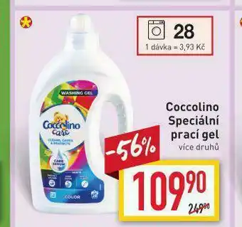 Billa Coccolino prací gel nabídka