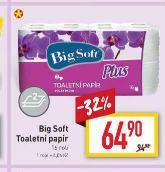 Billa Big soft toaletní papír nabídka