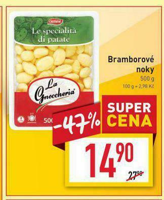 Billa Bramborové noky nabídka
