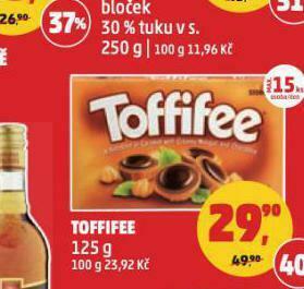 Penny Market Toffifee nabídka