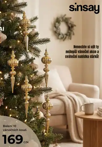 Sinsay vánoční koule
