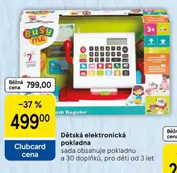 Tesco Busy me Dětská elektronická pokladna nabídka