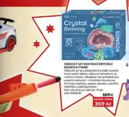 Wiky Vědecký set rostoucí krystaly různých tvarů nabídka