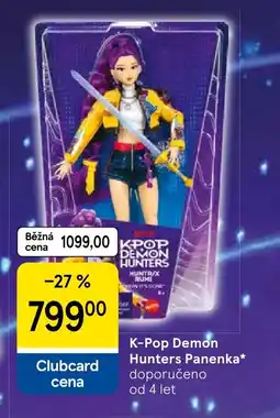 Tesco K-Pop Demon Hunters Panenka nabídka