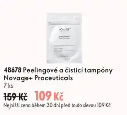 Oriflame Novage+ Proceuticals Peelingové a čistící tampóny nabídka