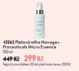 Oriflame Novage+ Pleťová mlha Proceuticals Micro Essence nabídka