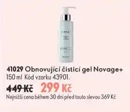 Oriflame Novage+ obnovující čistící gel nabídka