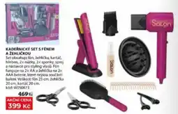 Wiky Salon kadeřnický set s fénem a žehličkou nabídka