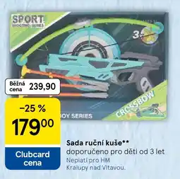 Tesco Sport shooting series sada ruční kuše nabídka