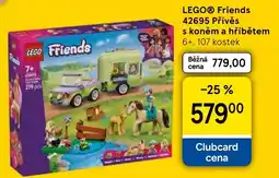 Tesco lego friends přívěs s koněm a hříbětem 42695 nabídka