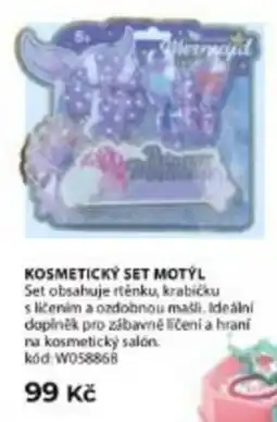 Wiky Mermaid kosmetický set motýl nabídka