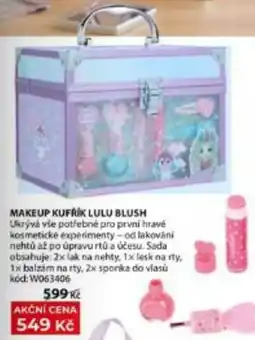 Wiky Lulu Blush Makeup Kufřík nabídka