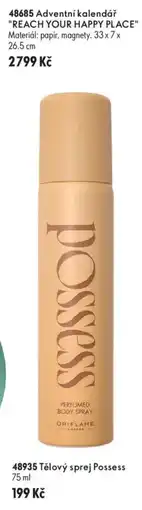 Oriflame Possess tělový sprej nabídka