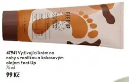 Oriflame Feet Up vyživující krém na nohy s vanilkou a kokosovým olejem nabídka