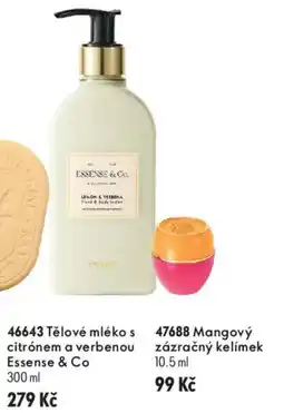 Oriflame Essense & Co Tělové mléko s citrónem a verbenou nabídka