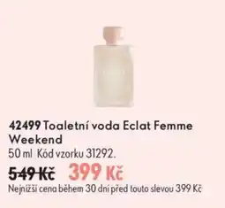 Oriflame Eclat Femme Weekend nabídka