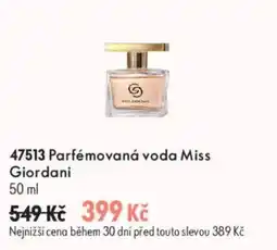 Oriflame Miss Giordani nabídka