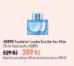 Oriflame Excite for Him nabídka