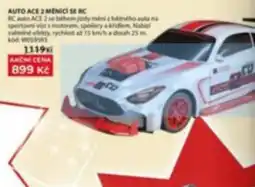 Wiky Auto Ace 2 měnící se RC nabídka