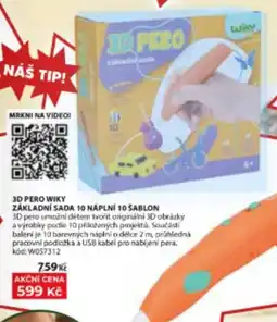 Wiky Pero wiky základní sada 10 náplní 10 šablon nabídka