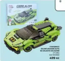 Wiky Come Alive zelené závodní auto nabídka