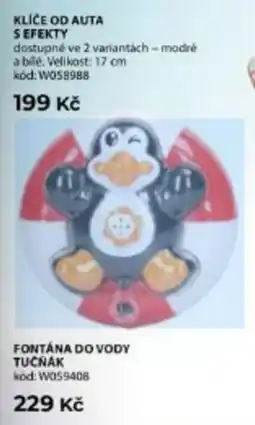 Wiky Tučnák fontána do vody nabídka
