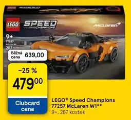 Tesco lego speed champions 77257 mclaren w1** nabídka