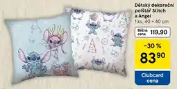 Tesco Stitch a Angel nabídka