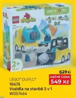 Wiky lego duplo vozidla na stavbě 3 v 1 nabídka