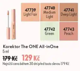 Oriflame The ONE All-inOne nabídka