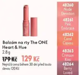 Oriflame The ONE Balzám na rty Heart & Hue nabídka