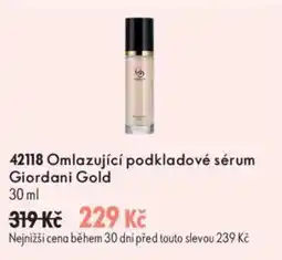 Oriflame Giordani Gold Omlazující podkladové sérum nabídka