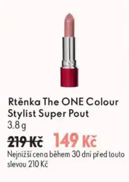 Oriflame Rtěnka The ONE Colour Stylist Super Pout nabídka