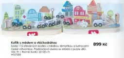 Wiky Kuřík s městem a vláčkodráhou nabídka