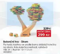 Wiky Woozy balanční hra - strom nabídka