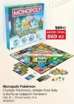 Wiky Monopoly Pokémon nabídka