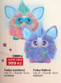 Wiky Furby korálový nabídka