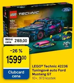 Tesco lego technic tuningové auto ford mustang gt nabídka