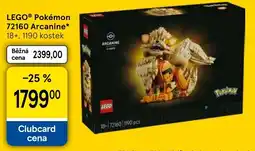Tesco LEGO Pokémon Arcanine nabídka