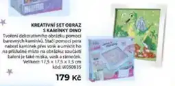 Wiky Kreativní set obraz s kamínky dino nabídka