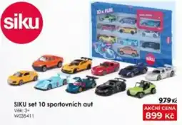 Wiky Siku set 10 sportovních aut nabídka