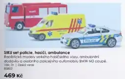 Wiky Siku set policie, hasici, ambulance nabídka
