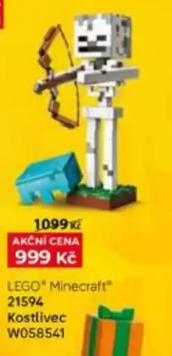Wiky LEGO Minecraft Kostlivec nabídka